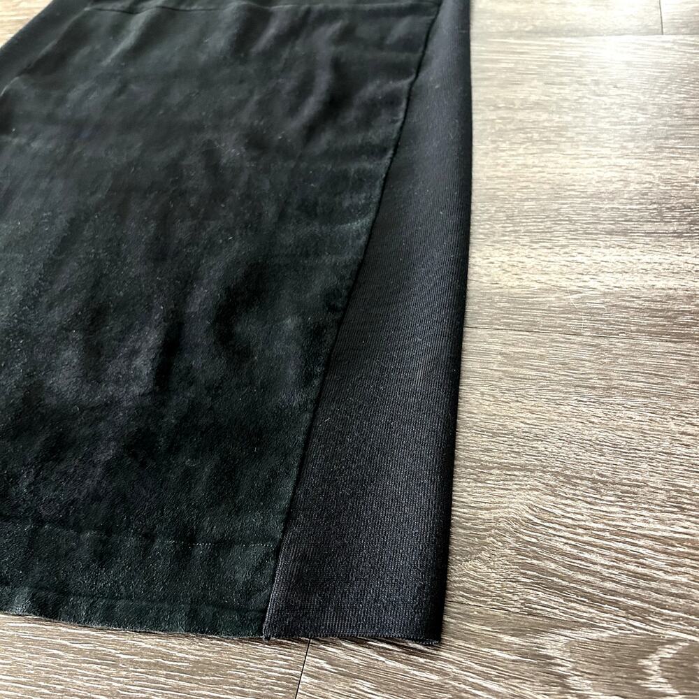 GUC PAUW AMSTERDAM Black Wool Sheep Skin Dress‎ Size 3 LBD Quiet Luxury - Picture 12 of 14
